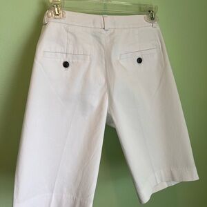 Banana Republic White Avalon Short